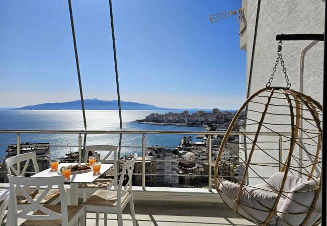 Apartment in Sarande - Wonderful sea View Apartment in Saranda- 031 
