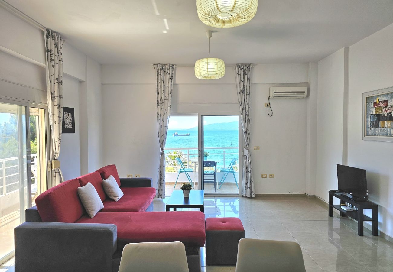Apartment in Sarande - Two bedroom Apartment With sea View - 093