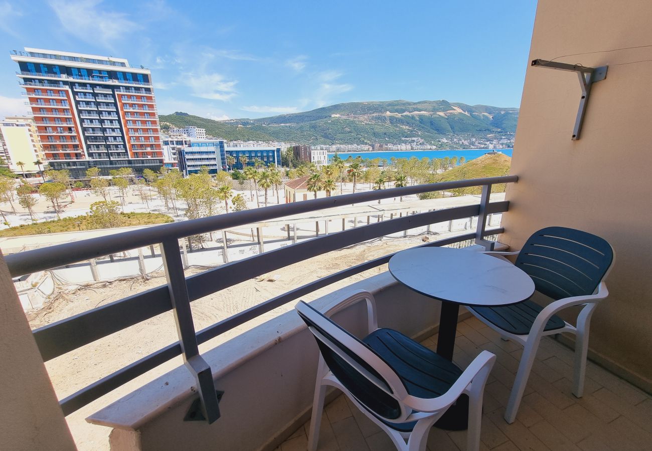 Studio in Vlorë - Thoma's K Studios - Balcony Twin Studio