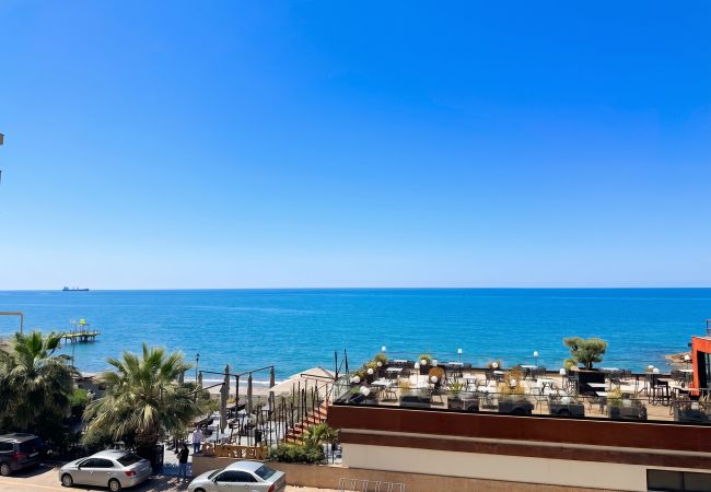 Apartment in Durres - Modern 2BR Seafront Apartment with Private Parking